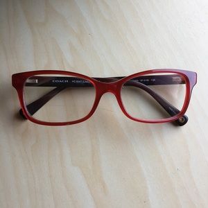 Red Coach Prescription Eye Glass Frames